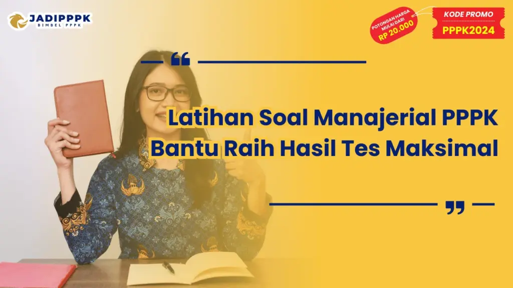 Latihan Soal Manajerial PPPK