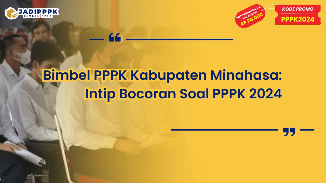 Bimbel PPPK Kabupaten Minahasa