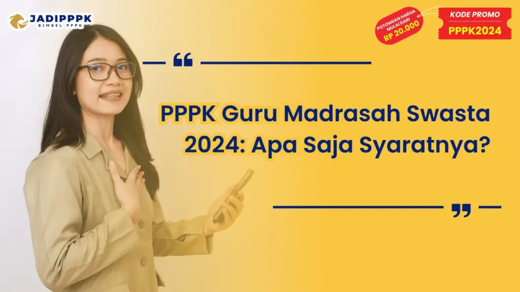 PPPK Guru Madrasah Swasta 2024