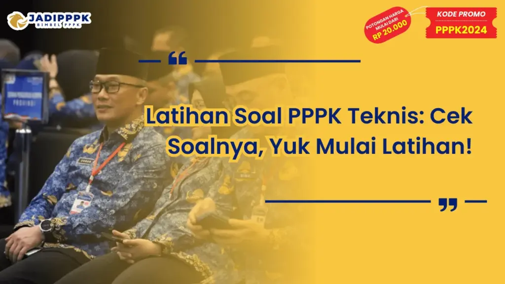 Latihan Soal PPPK Teknis