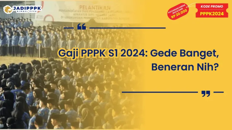 Gaji PPPK S1 2024