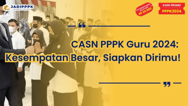 CASN PPPK Guru 2024