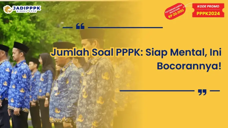 Jumlah Soal PPPK