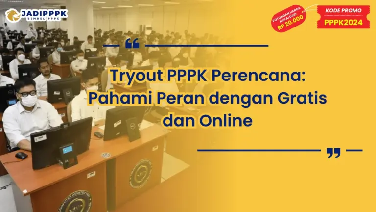 Tryout PPPK Perencana