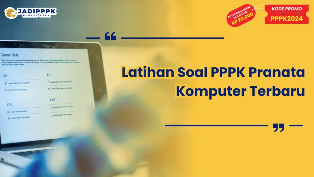 Latihan Soal PPPK Pranata Komputer