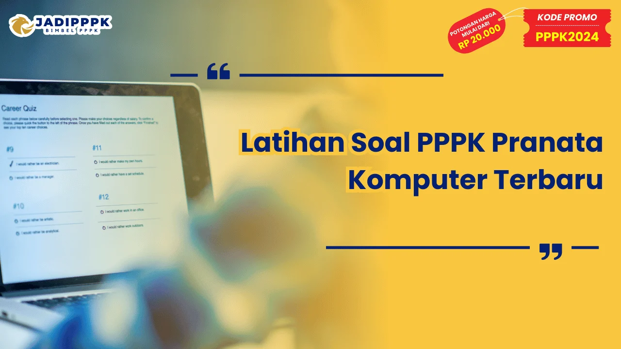 Latihan Soal PPPK Pranata Komputer