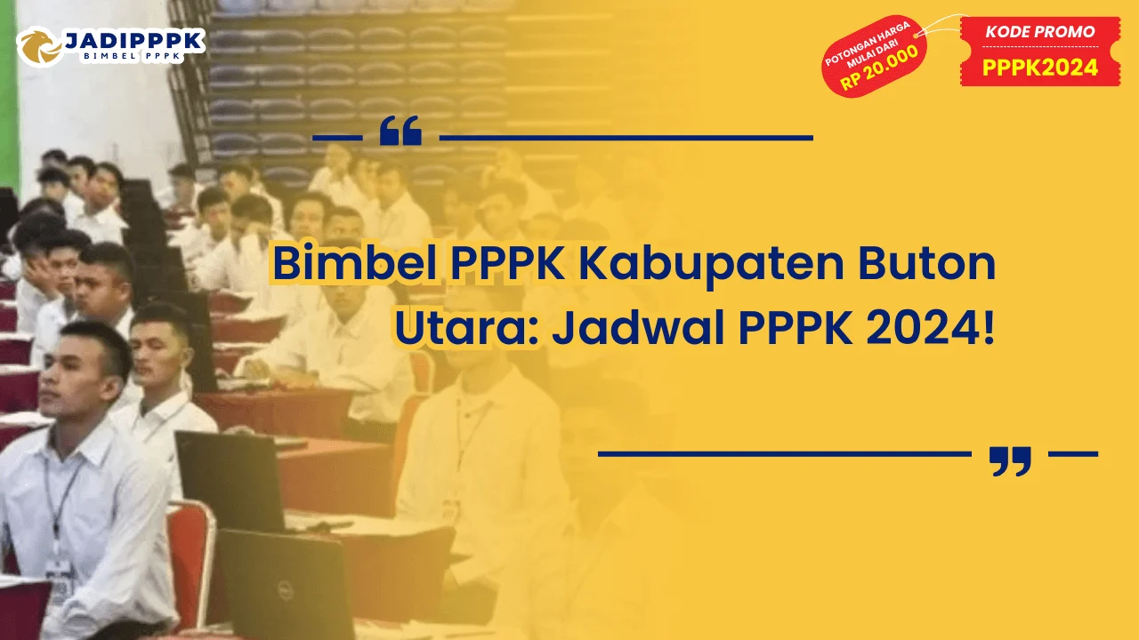 Bimbel PPPK Kabupaten Buton Utara