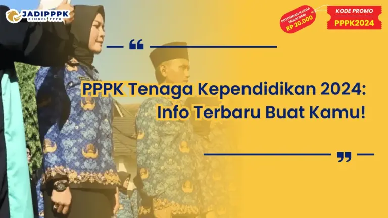 PPPK Tenaga Kependidikan 2024