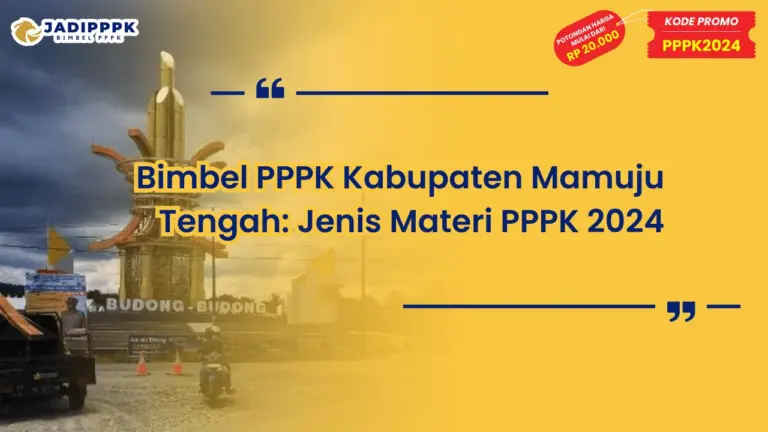 Bimbel PPPK Kabupaten Mamuju Tengah