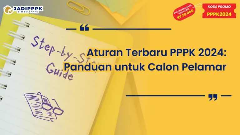 Aturan Terbaru PPPK 2024