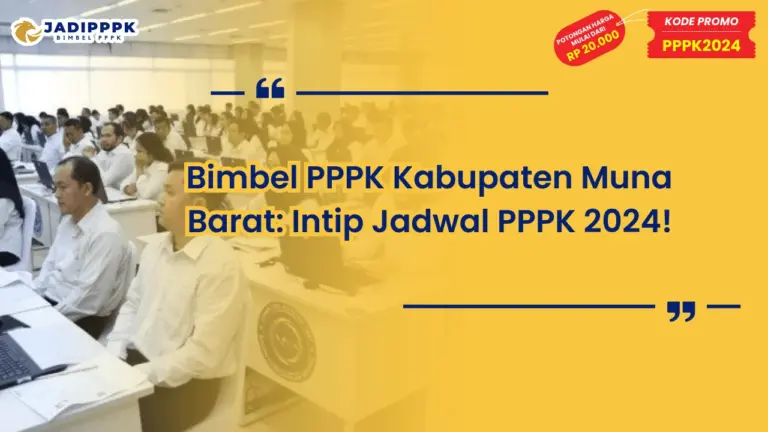 Bimbel PPPK Kabupaten Muna Barat