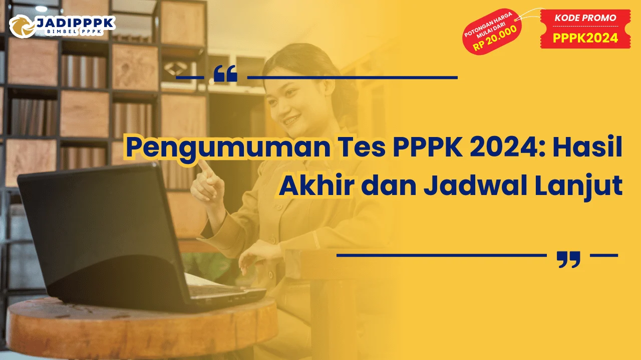 Tahapan Seleksi PPPK 2024