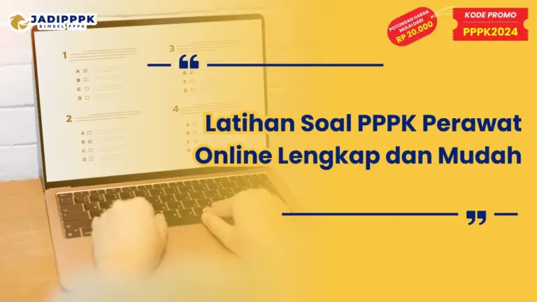 Latihan Soal PPPK Perawat Online Lengkap dan Mudah
