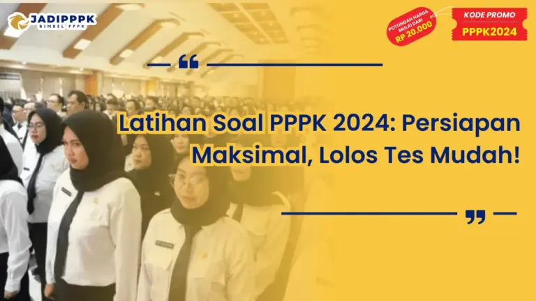 Latihan Soal PPPK 2024