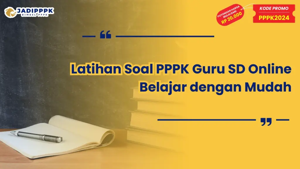 Latihan Soal PPPK Guru SD Online