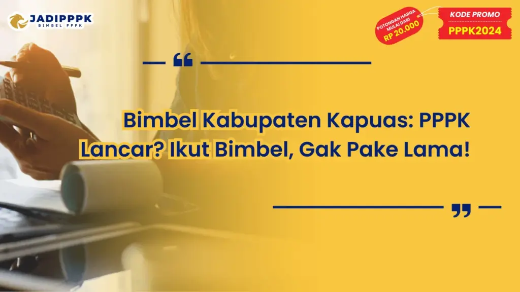 bimbel kabupaten kapuas