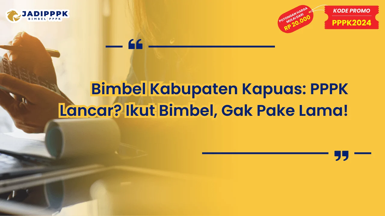 bimbel kabupaten kapuas