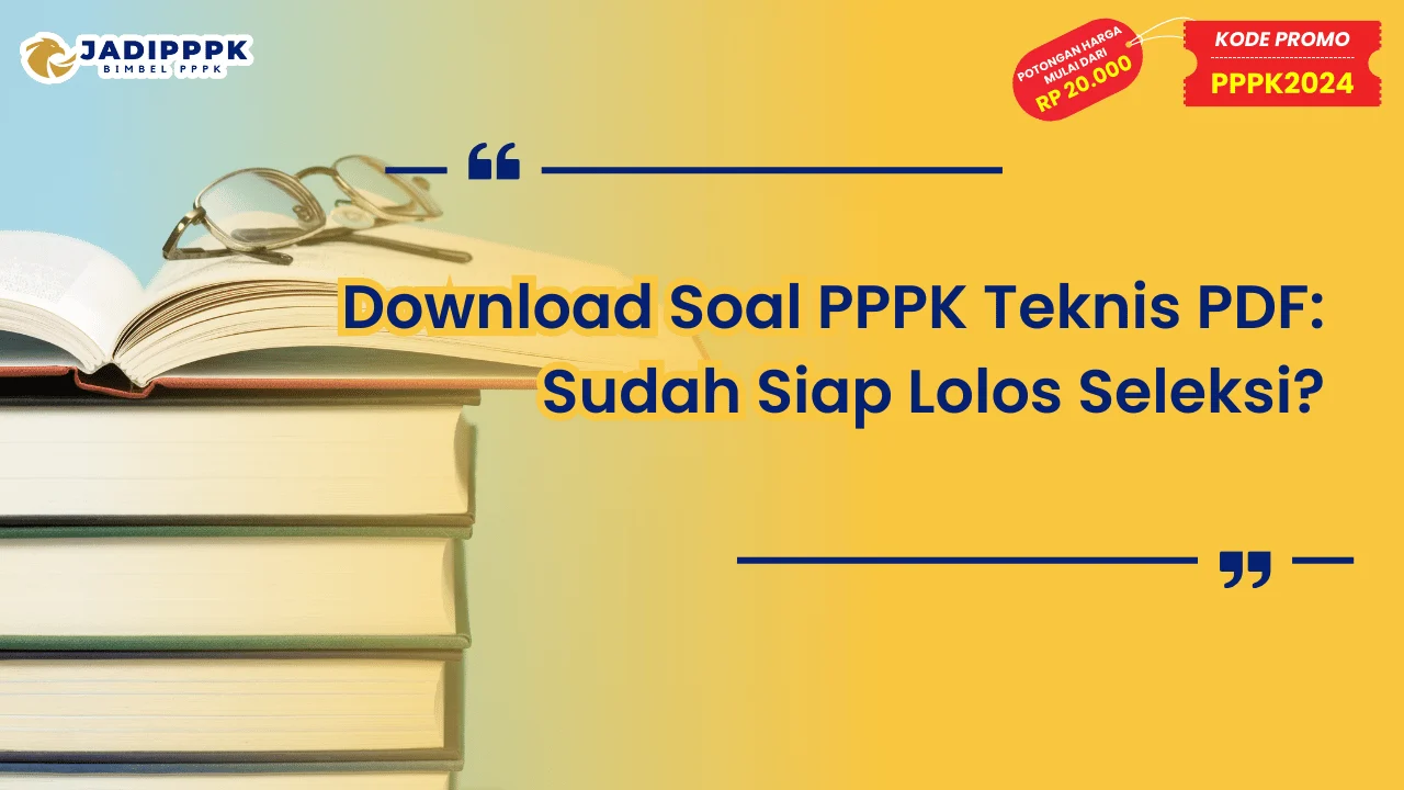 Download Soal PPPK Teknis PDF