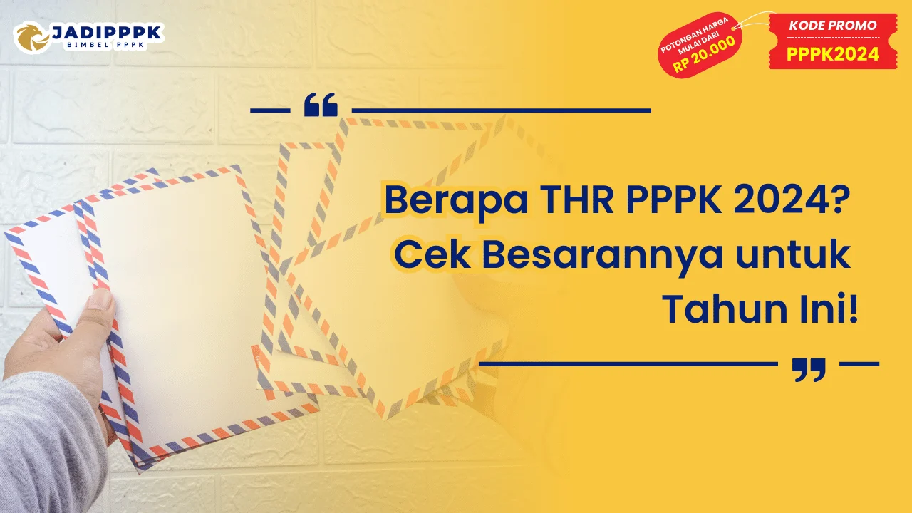Berapa THR PPPK 2024