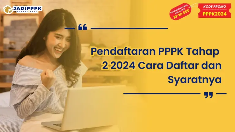 Pendaftaran PPPK Tahap 2 2024 Cara