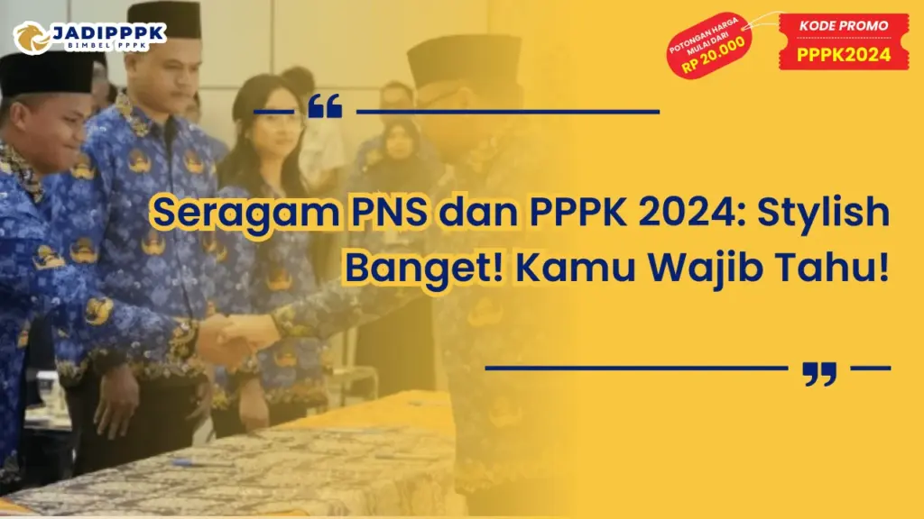 Seragam PNS dan PPPK 2024