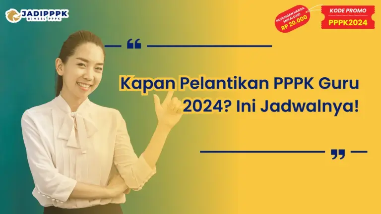 Kapan Pelantikan PPPK Guru 2024