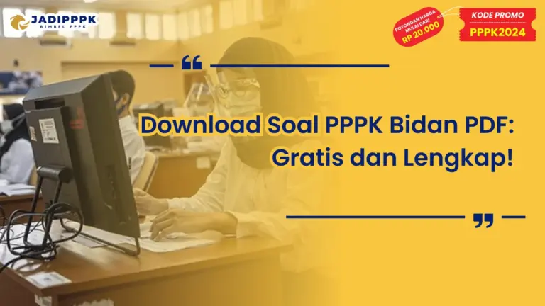 Download Soal PPPK Bidan PDF