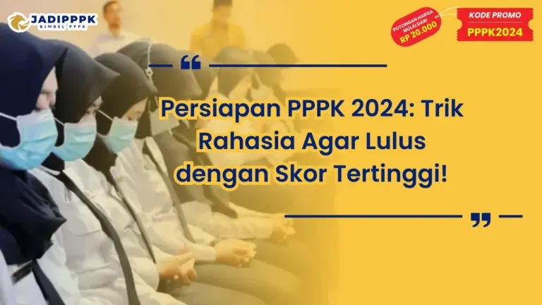 Persiapan PPPK 2024