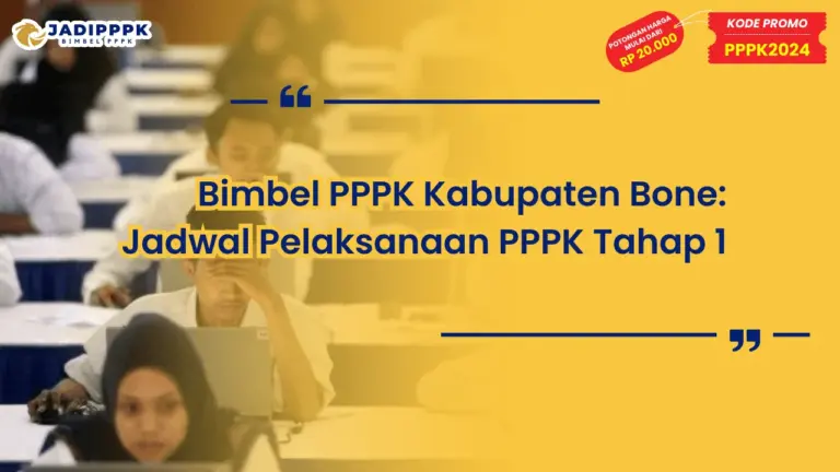 Bimbel PPPK Kabupaten Bone