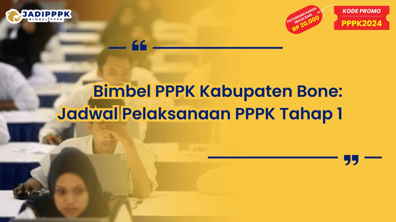 Bimbel PPPK Kabupaten Bone