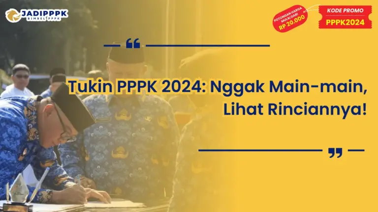 Tukin PPPK 2024