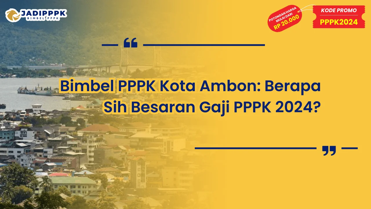 Bimbel PPPK Kota Ambon
