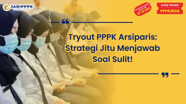 Tryout PPPK Arsiparis