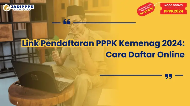 Link Pendaftaran PPPK Kemenag 2024