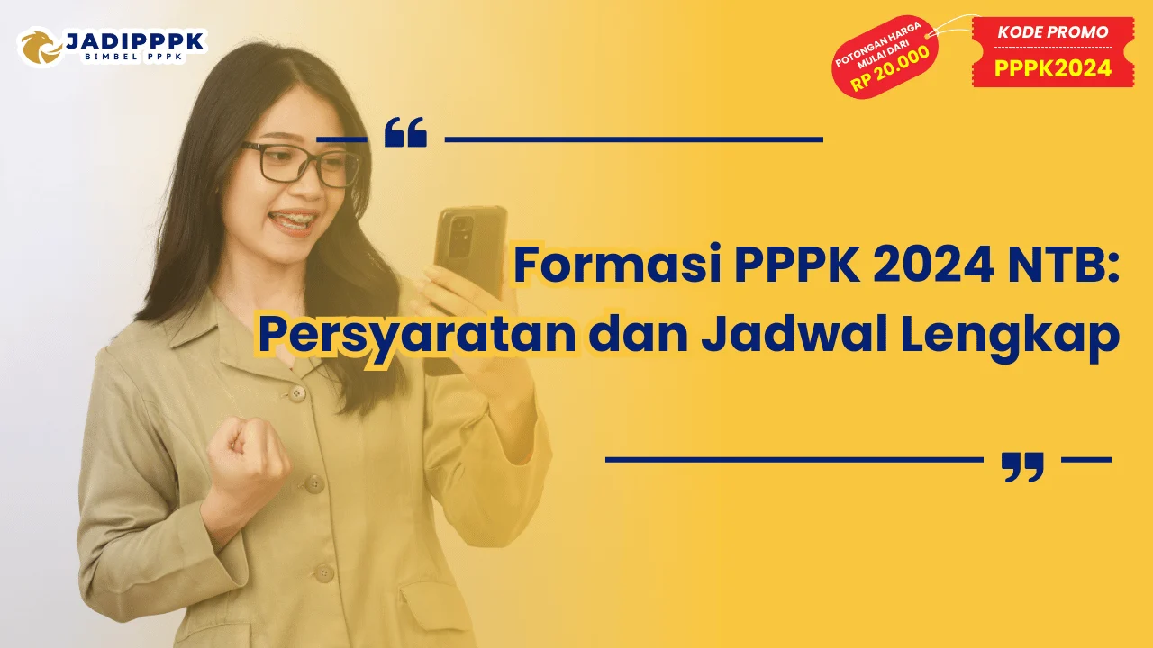 Formasi PPPK 2024 NTB