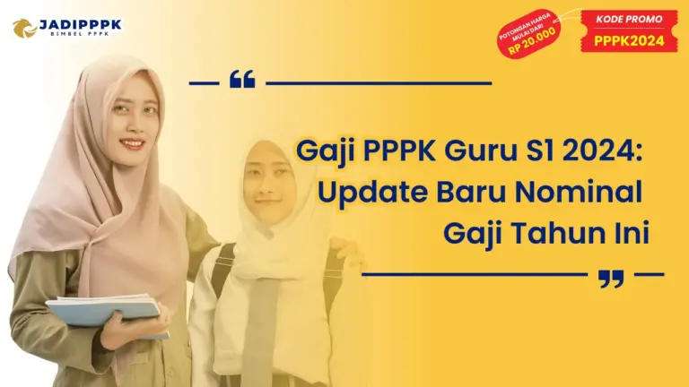 Gaji PPPK Guru S1 2024