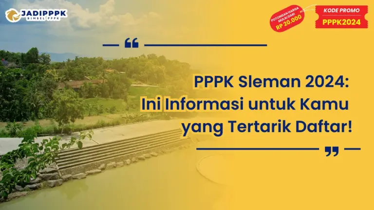 PPPK Sleman 2024