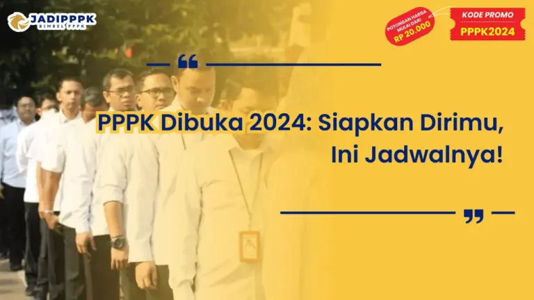 PPPK Dibuka 2024