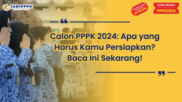 Calon PPPK 2024