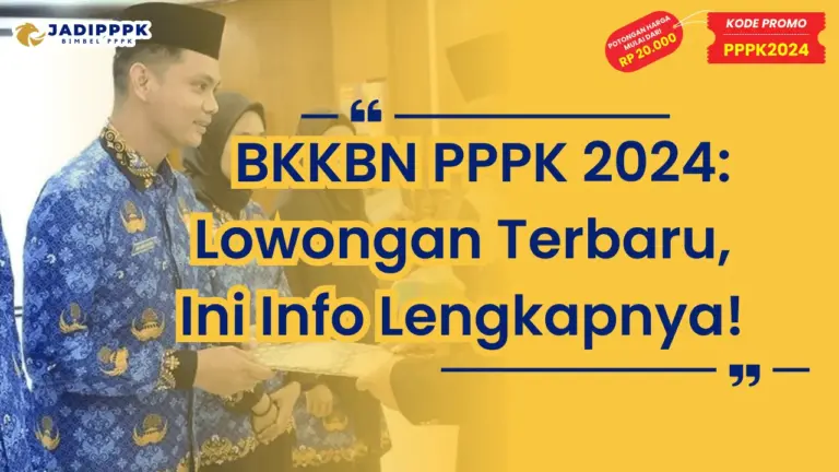 BKKBN PPPK 2024