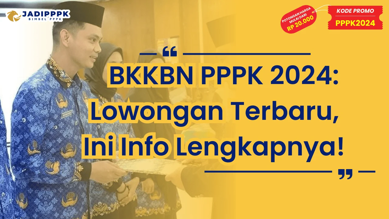 BKKBN PPPK 2024
