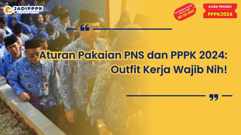 Aturan Pakaian PNS dan PPPK 2024