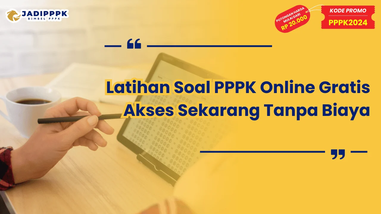 Latihan Soal PPPK Online Gratis