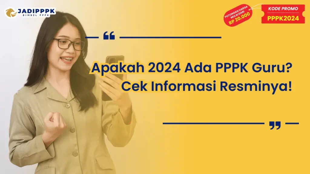 Apakah 2024 Ada PPPK Guru