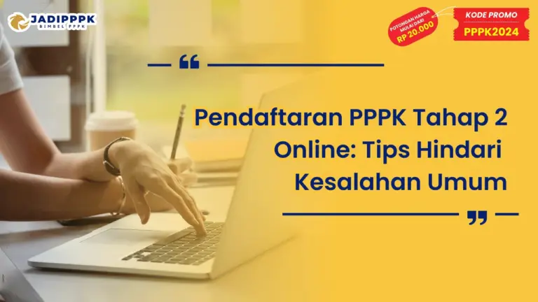 Pendaftaran PPPK Tahap 2 Online