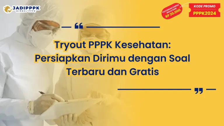 Tryout PPPK Kesehatan