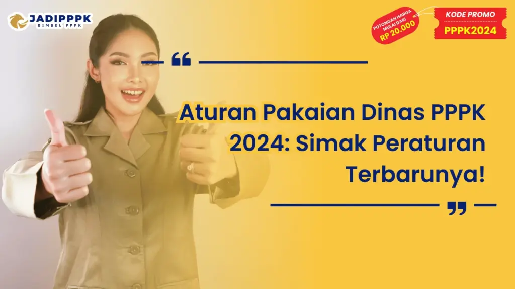 Aturan Pakaian Dinas PPPK 2024