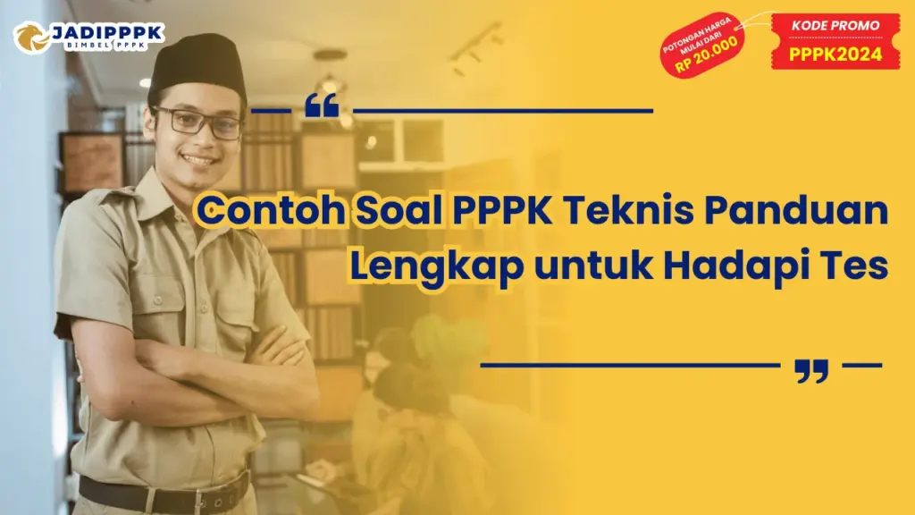 Contoh Soal PPPK Teknis
