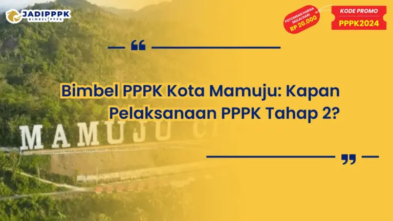Bimbel PPPK Kota Mamuju