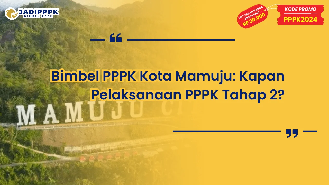 Bimbel PPPK Kota Mamuju